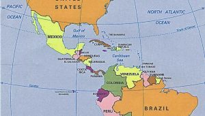 Peta Benua Amerika