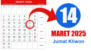Tanggal 14 Maret 2025