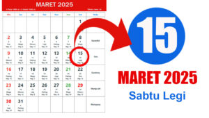 Tanggal 15 Maret 2025
