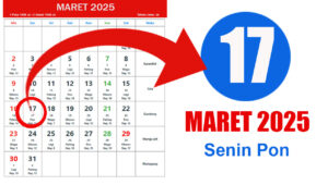 Tanggal 17 Maret 2025