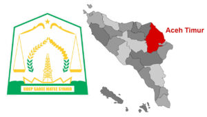 lambang dan letak aceh timur