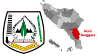 logo dan peta letak Aceh Tenggara