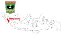 logo dan peta letak sumatera barat