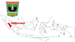 logo dan peta letak sumatera barat