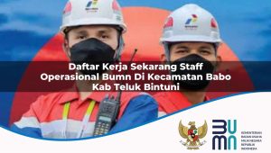 daftar kerja sekarang staff operasional bumn di kecamatan babo kab teluk bintuni 1753842939