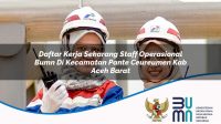 daftar kerja sekarang staff operasional bumn di kecamatan pante ceureumen kab aceh barat 1753436312