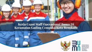 Kerja Cepat Staff Operasional BUMN di Kecamatan Gading Cempaka, Kota Bengkulu