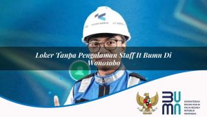 Loker Tanpa Pengalaman Staff IT BUMN di Wonosobo 2025