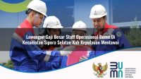 lowongan gaji besar staff operasional bumn di kecamatan sipora selatan kab kepulauan mentawai 1753274021