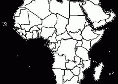 Africa gif Map