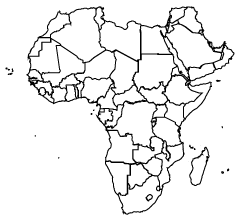 Africa gif Map