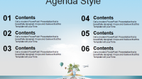 Agenda style ppt