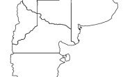 Argentina map PNG