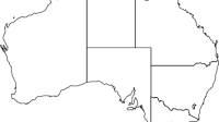 Australia PNG map