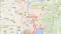 Bangladesh map piture
