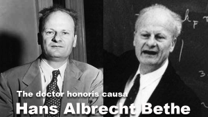 Biografi singkat Hans Albrecht Bethe the Doctor Honoris Causa