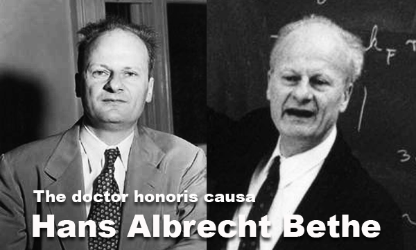 Biografi singkat Hans Albrecht Bethe the Doctor Honoris Causa