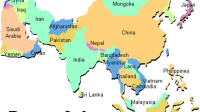 Peta Benua Asia