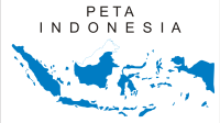 Peta Indonesia buta tanpa provinsi