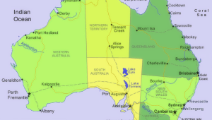 Peta benua Australia