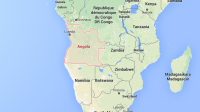 Peta negara Angola