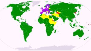 Peta negara anggota World Trade Organization 28WTO29
