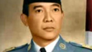 Presiden Soekarno berwarna