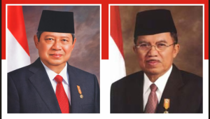 Presiden Susilo Bambang Yudhayana dan Wakil Presiden Yusuf Kalla