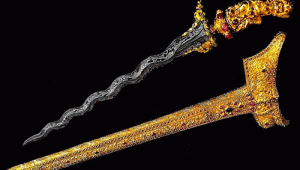 Senjata-Tradisional-Bali-Keris-Luk Senjata Tradisional Bali Keris Luk