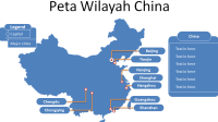 Slide 1 Template PPT Peta Cina