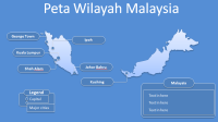 Slide 1 Template PPT Peta Malaysia Gratis