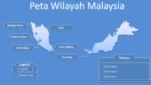 Slide 1 Template PPT Peta Malaysia Gratis