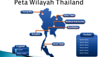 Slide 1 Template PPT Peta Thailand