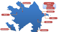 Slide 1 Template PowerPoint Peta Azerbaijan
