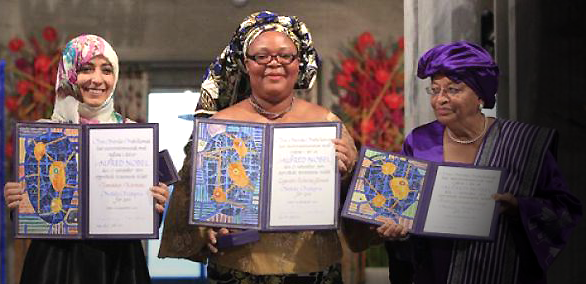 Tawakkul Karman wanita Arab pertama yang memperoleh Nobel