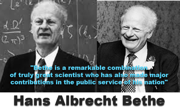 Tentang Teori Bethe, fusi nuklir dan fisi nuklir