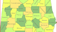 alabama county map