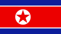 bendera korea utara