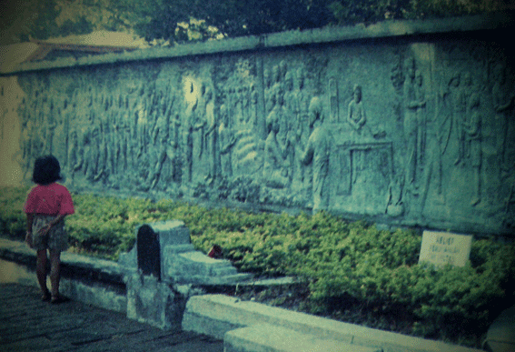 Relief perjuangan Sri Sultan Hamengku Buwono IX