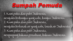 teks sumpah pemuda